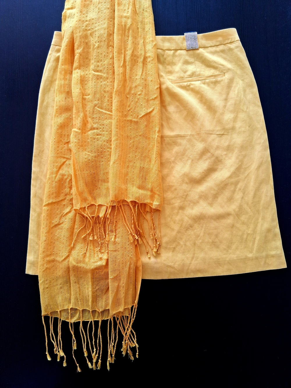 🧣+🧜♀️ Just Cavalli Skirt + Scarf, Women Sz 40
